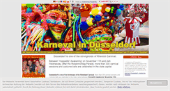 Desktop Screenshot of karneval-in-duesseldorf.de
